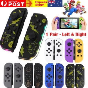 Left & Right Wireless Pair Gamepad Joypad For Nintendo Switch Joy-Con Controller - Picture 1 of 70