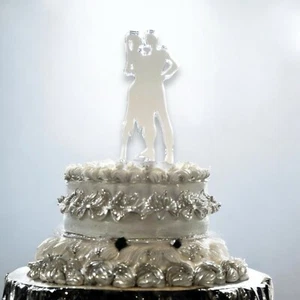 Salsa Dancing Cake & Cupcake Toppers, Many Colours & Sizes, Plane or Engraved - Picture 1 of 6