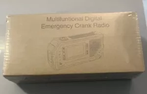 Portable Digital Emergency Solar Crank AM/FM Radio w/Flashlight Multifunction - Picture 1 of 3