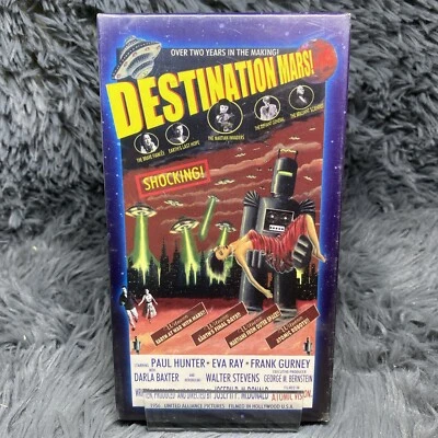 Destination Mars! VHS Tape 2002 Dark Horse Comics Entertainment Sci-Fi Sealed - Image 1 of 4