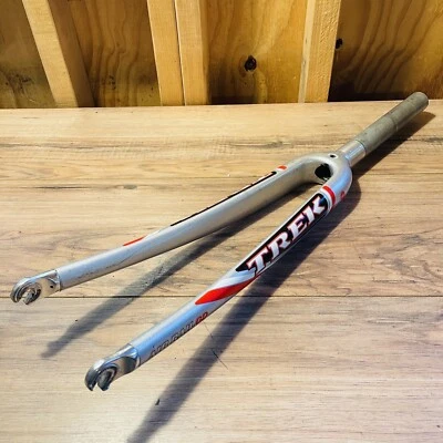 Trek Air Rail OD 1 1/8 Threadless Carbon Road Fork 700C 202mm 43 Rake - Image 1 of 4