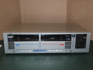 JVC KD-W5E STEREO DOUBLE CASSETTE DECK vintage - Imagen 1 de 10