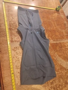 Nike Gray Vest Lightweight walking Zip Womens Small *MORE IN STORE* #S100 - Picture 1 of 4