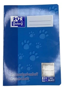 Hausaufgabenheft Grundschule Oxford Linea 24 Blatt A5 Wochenübersicht Heft Neu - Bild 1 von 4