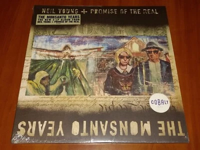 NEIL YOUNG MONSANTO YEARS 2x LP *RARE 180g VINYL 2015 EU RELEASE 1st PRESS New - Image 1 of 2