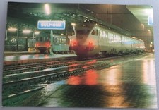 cartolina elettrotreno ETR.220 - Sulmona - Ottobre 1989 - Non viaggiata