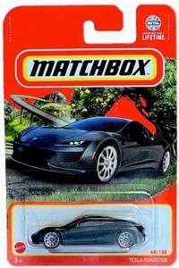 Matchbox Tesla Roadster 48/100 negro mate escala 1:64 HVL79 - Imagen 1 de 1