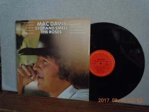 DAVIS,MAC Vinyl lp...STOP AND SMELL THE ROSES...COLUMBIA...VG++/VG+...'74 - Picture 1 of 2