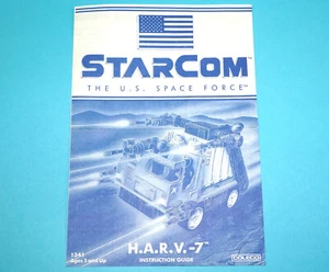 STARCOM ORIGINAL INSTRUCTIONS H.A.R.V.-7 US 1980s COLECO - Picture 1 of 3