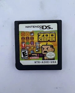 Action Puzzle Game: Zoo Keeper AUTHENIC TESTED Nintendo DS - Picture 1 of 2