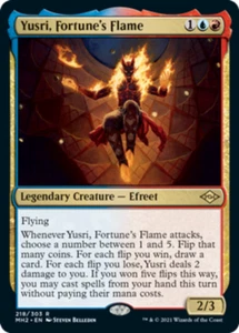 MTG-4x-Near Mint, English-Yusri, Fortune's Flame-Modern Horizons 2 - Picture 1 of 1