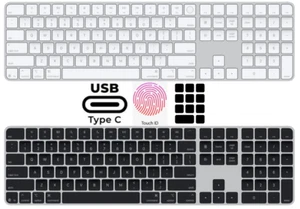 New 2024 Apple - Magic Keyboard with Touch ID and Numeric Keypad (USB-C) - Picture 1 of 6