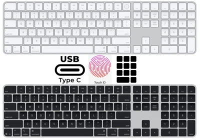 New 2024 Apple - Magic Keyboard with Touch ID and Numeric Keypad (USB-C) - Image 1 of 2