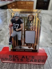 2023 Panini Gold Standard Michael Mayer Newly Minted Rookie Patch Raiders RC /49