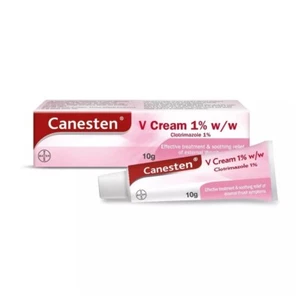 Crema Canesten V 1% para tratamiento antimicótico de infecciones por parte íntima 10 g - Imagen 1 de 4