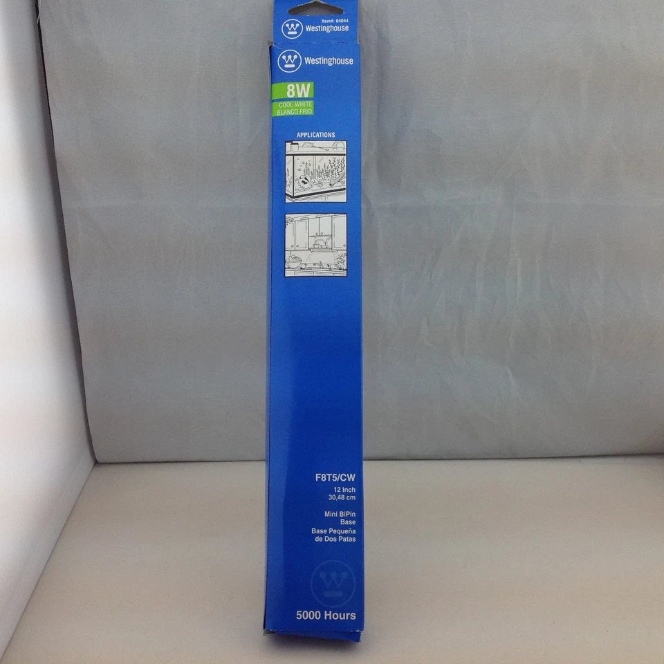 Westinghouse 04044 8W Cool White Bulb F8T5 / CW 12in Mini BiPin - Image 1 of 3