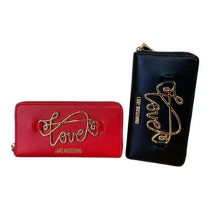 LOVE MOSCHINO PORTAFOGLI DONNA 2 DIVISORI CHIUSO con ZIP 8 CREDIT CARD JC5733 - Imagen 1 de 13