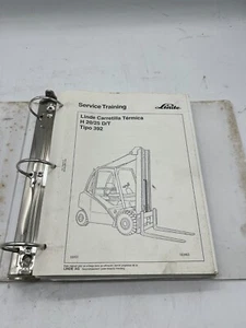 Linde Carretilla Termica Forklift H20/25 D/T Tipo 392 Factory Shop Manual SKUY - Picture 1 of 1