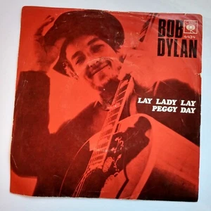 BOB DYLAN: Lay Lady Lay / Peggy Day SCANDINAVIAN 7" Vinyl Picture Sleeve 1969 - Picture 1 of 8