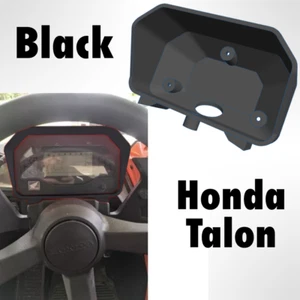 Honda Talon Gauge Cluster Relocation Hood Kit - USA Seller *BLACK* - Picture 1 of 6