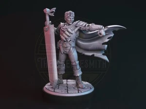 Guts Berserk miniature for tabletop, board games, dioramas... - Picture 1 of 2