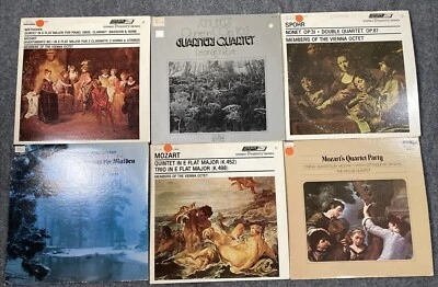 Classical Lp Lot 6 Chamber Music London RCA Melodiya Beethoven Mozart Schubert - Image 1 of 4
