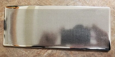 Pontiac Catalina 1960 tablero altavoz rejilla cromo ¡bonito! Foto 1 de 4