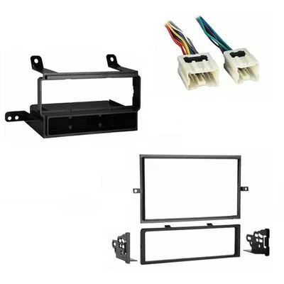 Fits Suzuki Equator Extended Cab 09-11 Multi DIN Harness Radio Dash Kit - Image 1 of 3