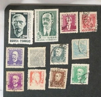 Brasil Mixed Lot Of Used Stamps Lot A3 - image 1 of 2