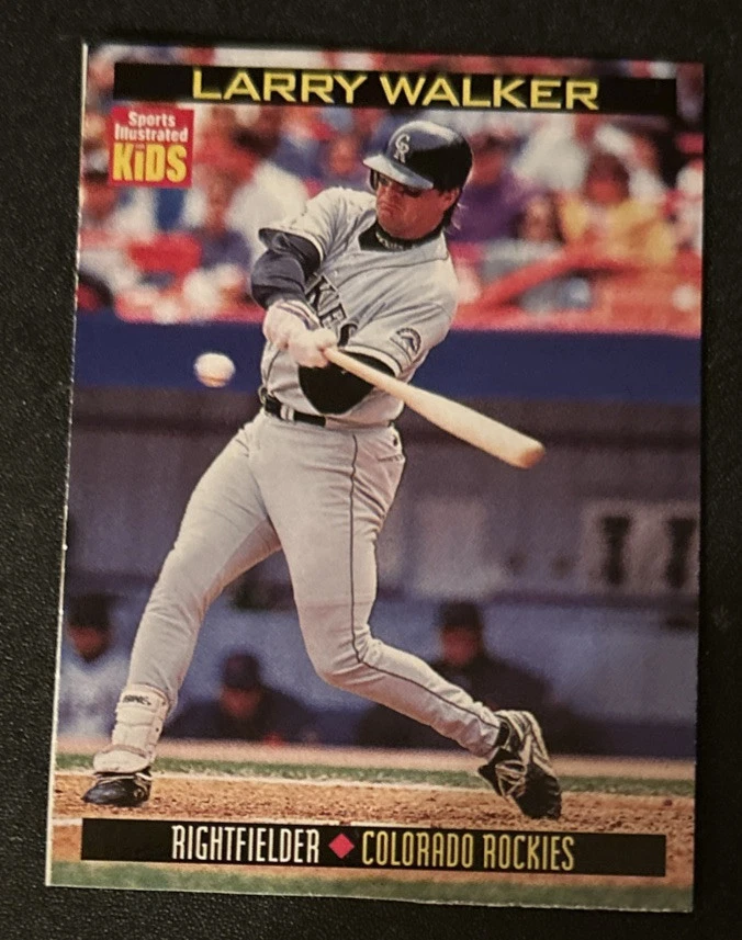 1998 Sports Illustrated For Kids SIFK Larry Walker Baseball Card 669 Rockies HOF - Image 1 of 2