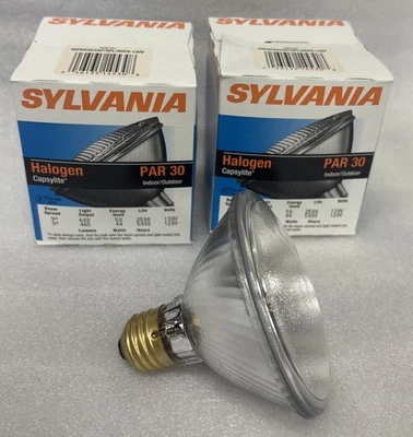 Sylvania Capsylte 50PAR30/CAP/NSP9 50PAR30SP 14530 LongLife 130V USA *2-pcs - Image 1 of 4