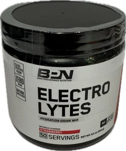 Bare Performance Nutrition BPN Electrolytes Hydration Mix Strawberry 50 Servings - Picture 1 of 9