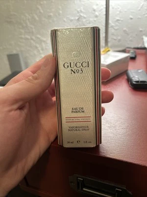 Gucci Nº 3 Eau De Parfum EDT Perfume Spray Para Mujer 1.0 Fl OZ 30 ml RARO Foto 1 de 3