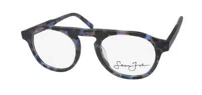 NEW SEAN JOHN 5159 EYEGLASS FRAME 414 49-22-150 BLUE MENS FULL-RIM OVAL PLASTIC - Image 1 of 4