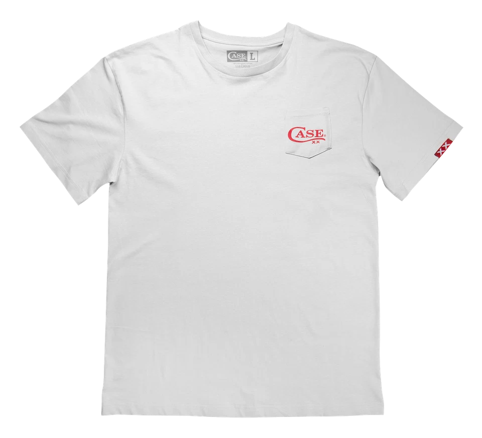 Camiseta grande CASE XX Knives Bradford Keystone 41174 gris atlética de algodón XX- Foto 1 de 2