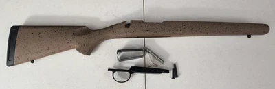 Culata de cazador Bergara B-14, parte inferior metálica, tornillos de acción, bronceada con mancha negra Foto 1 de 4