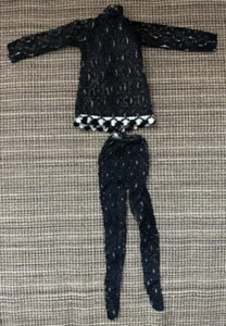 Uneeda DOLLIKIN MOD 11" doll #1818 MIDNIGHT LACE FASHION HTF - Picture 1 of 5