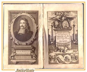 ANTIQUITATUM ROMANARUM Libri IV di Henrici Kippingii 1713 Libro Antico Roma - Foto 1 di 7