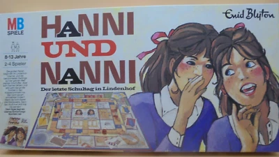 Hanni und Nanni - Der letzte Schultag in Lindenhof, MB Brettspiel 1988, komplett - Bild 1 von 4
