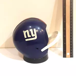 VINTAGE NEW YORK GIANTS NFL PLASTIC HELMET COIN BANK LOYAL GIFT PRODUCTS INC - Picture 1 of 6
