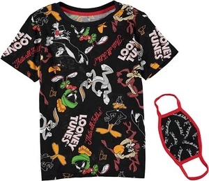 Looney Tunes Boys Short Sleeve T-Shirt - Bugs Bunny, Taz, Marvin, Daffy Duck... - Picture 1 of 1