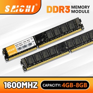 4GB 8GB DDR3 1600MHz PC3-12800 240-pin Memory RAM UDIMM Kit for Desktop PC