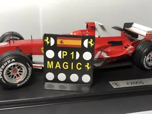 Pitboard 1:18 (Pizarra F1) / Fernando Alonso (Ferrari) 2012 (Magic) - Imagen 1 de 3