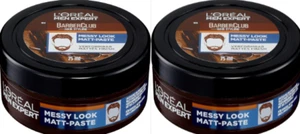 L'Oréal Men Expert Barber Club, Messy Look Matt Paste x2 - Picture 1 of 1