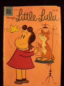 MARGE'S LITTLE LULU #135 1959 DELL COMICS SILVER AGE COMIC - Picture 1 of 2