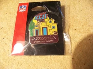 Super Bowl 42 XLII logo Adobe house lapel pin - Picture 1 of 3