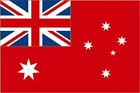 2 x Australien Redensign Red Ensign Aufkleber Sticker 12 x 8 cm Flagge