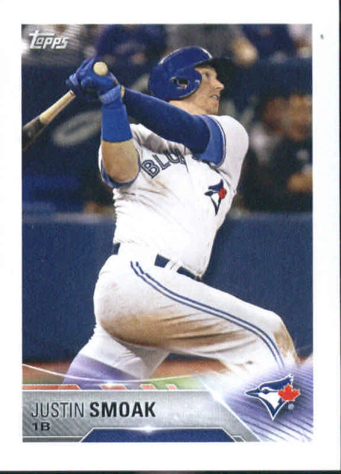 Pegatinas Topps 2018 #33 Justin Smoak Toronto Blue Jays Foto 1 de 1