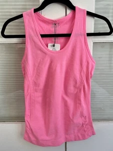 Woman’s Tank Top Shirts Neon Pink Gym Workout Size 10 New With Tags #310 - Picture 1 of 7