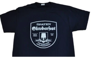 Spaten Oktoberfest Bier USA T-Shirt Brewed in Munich Germany Größe M dunkelblau - Bild 1 von 6